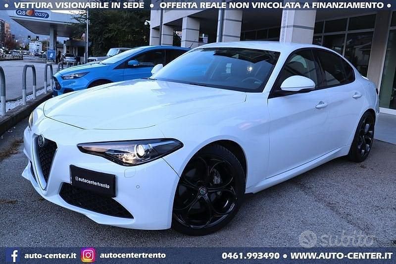 Usata Alfa Romeo Giulia Super 201 CV (147 kW) 2019 Bianco Berlina
