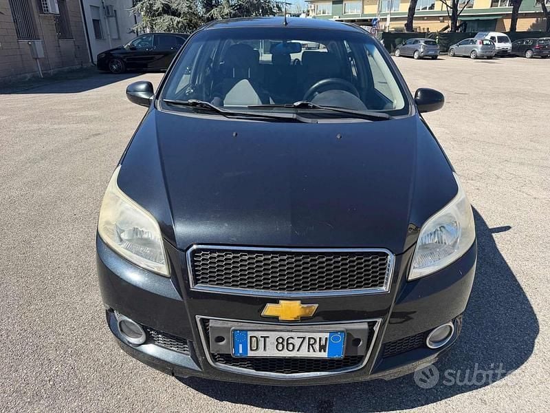 Usata Chevrolet Aveo LS 84 CV (61 kW) 2009 Nero Berlina