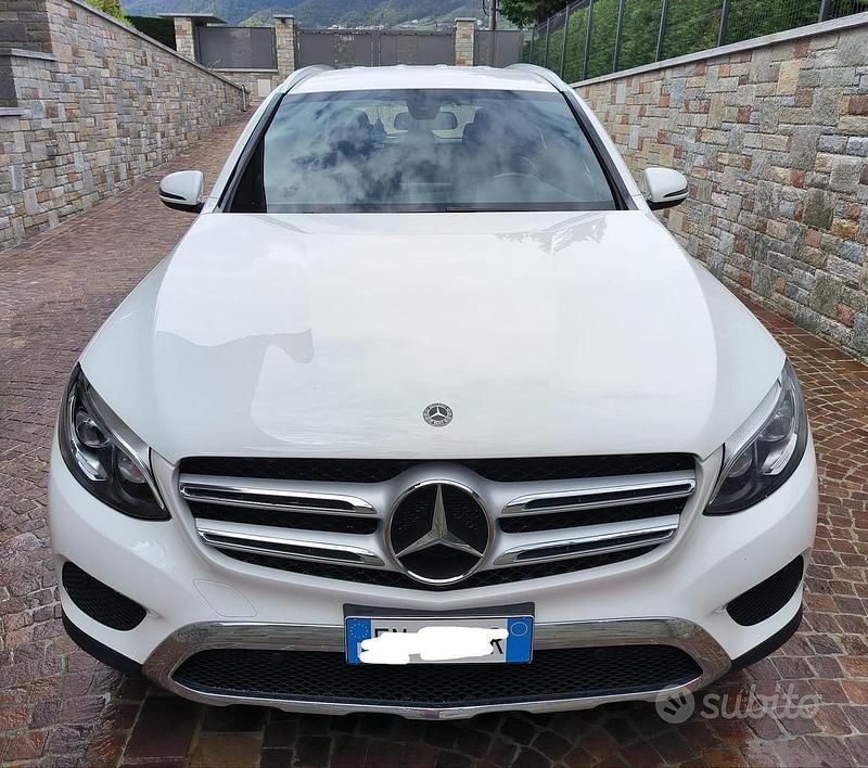 Usata Mercedes GLC220 170 CV (125 kW) 2018 Bianco SUV
