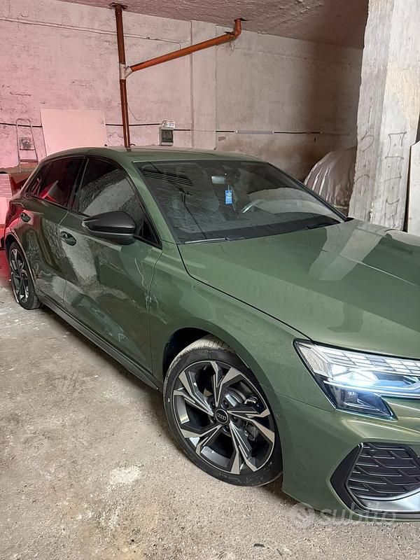 Usata Audi A3 S-Line 2025 Verde Berlina
