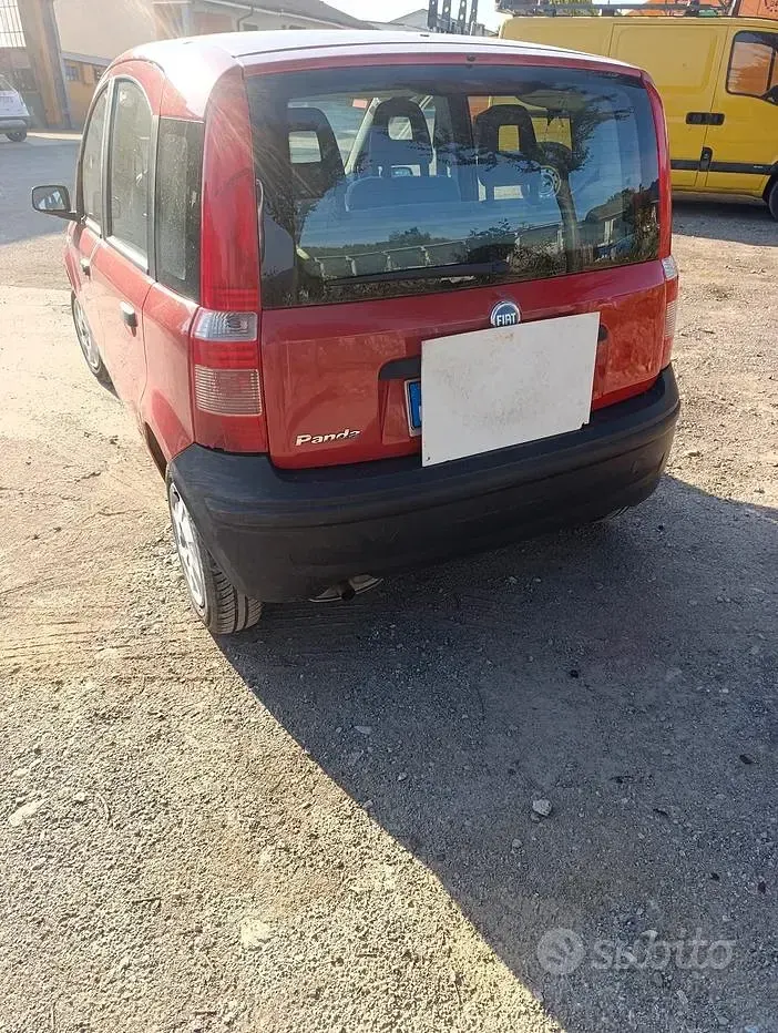 Usata Fiat Panda 54 CV (39 kW) 2004 Rosso Utilitaria