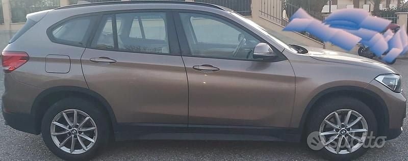 Usata BMW X1 Advantage 150 CV (110 kW) 2019 Marrone SUV