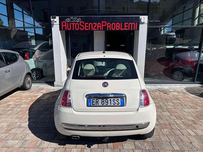 Usata Fiat 500 Lounge 69 CV (50 kW) 2013 Bianco Utilitaria