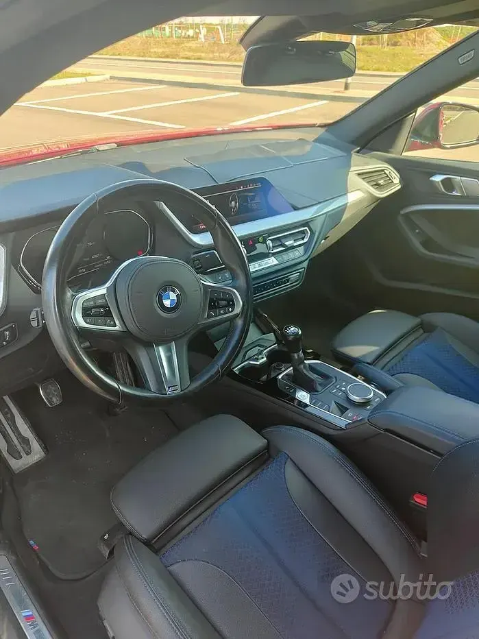 Usata BMW 218 150 CV (110 kW) 2020 Rosso Coupé