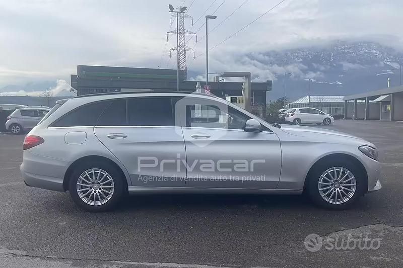 Usata Mercedes C200 Premium Plus 135 CV (99 kW) 2015 Grigio Station wagon