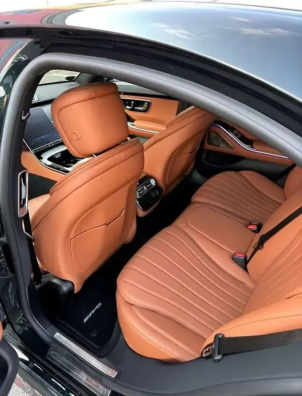 Usata Mercedes S580 Premium Plus 367 CV (269 kW) 2022 Verde Berlina