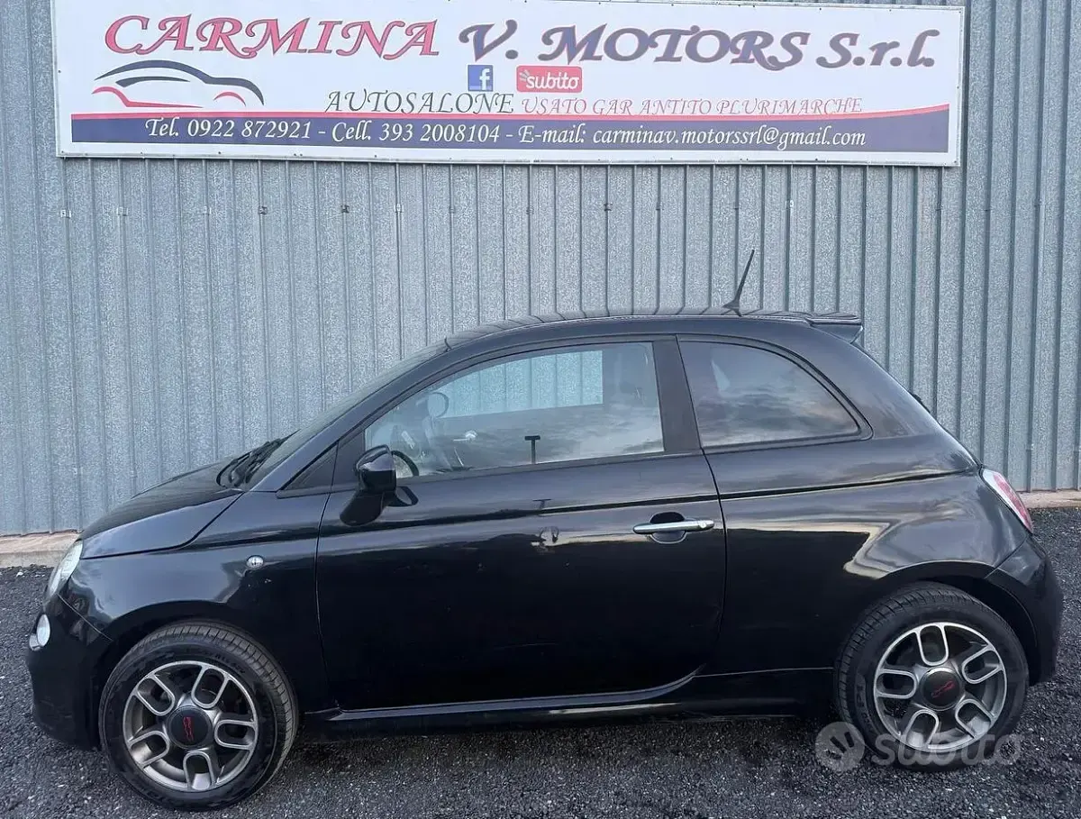 Occasion Fiat 500 Sport 69 ch (50 kW) 2015 Noir Citadine