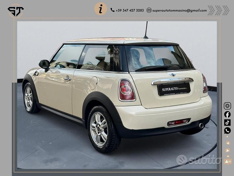 Usata Mini ONE 90 CV (66 kW) 2013 Beige Utilitaria