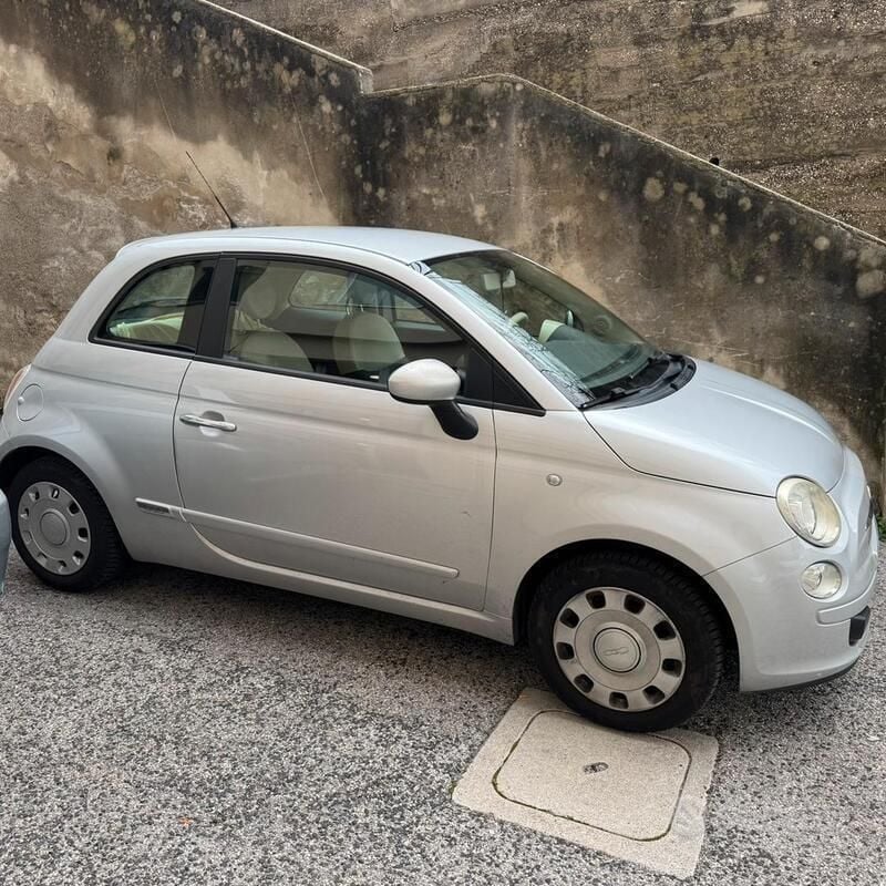 Usata Fiat 500 69 CV (50 kW) 2008 Grigio Utilitaria
