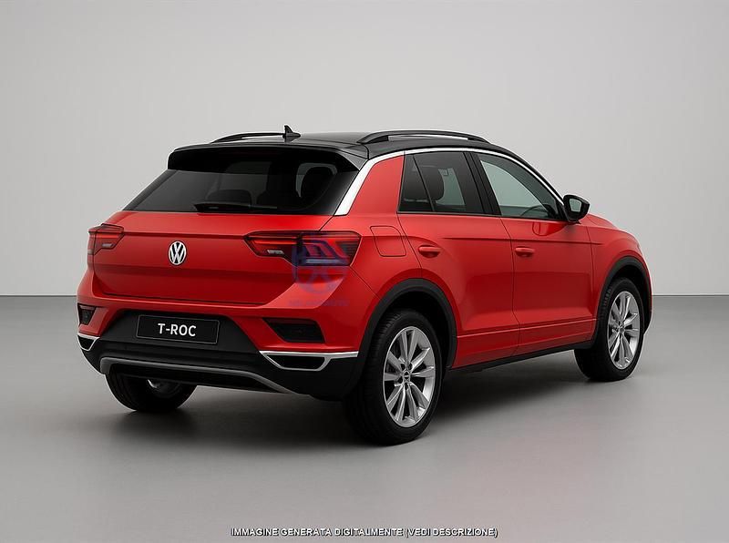Käytetty VW T-Roc Sportline 190 HP (139 kW) 2021 Punainen Katumaasturi