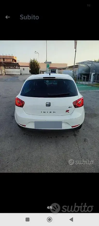 Usata Seat Ibiza 69 CV (50 kW) 2010 Bianco Berlina