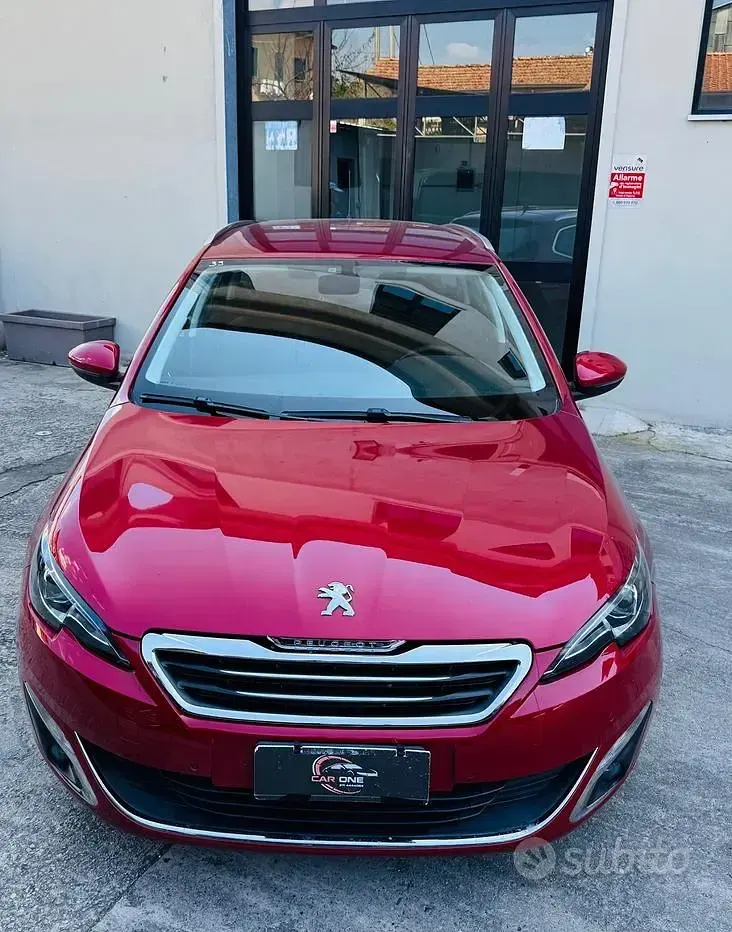 Usata Peugeot 308 GT-line 150 CV (110 kW) 2015 Rosso Station wagon