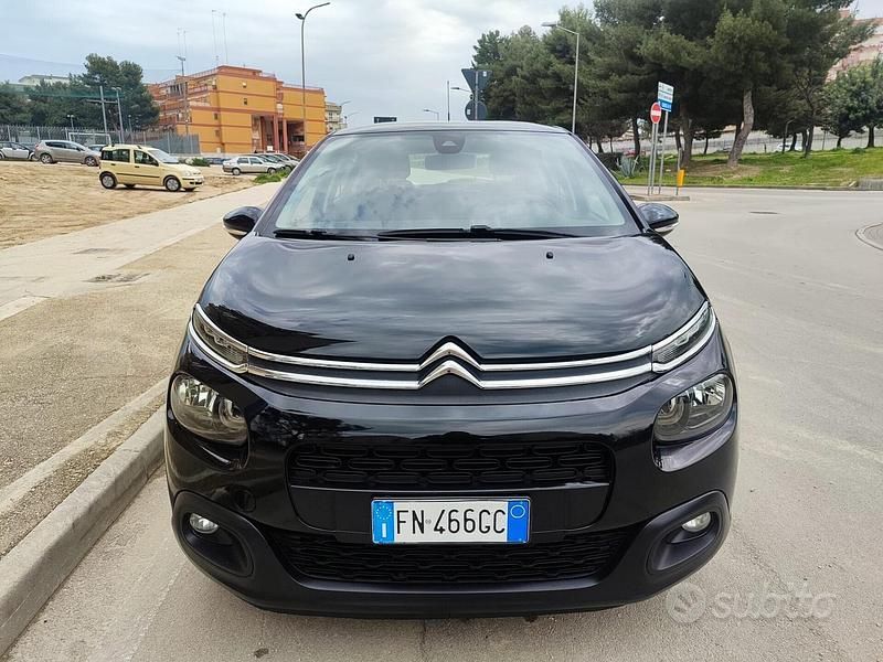 Usata Citroën C3 75 CV (55 kW) 2018 Nero Utilitaria