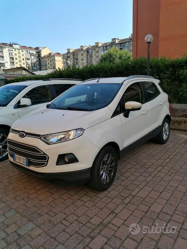 Usata Ford Ecosport Sport 100 CV (73 kW) 2015 Bianco SUV