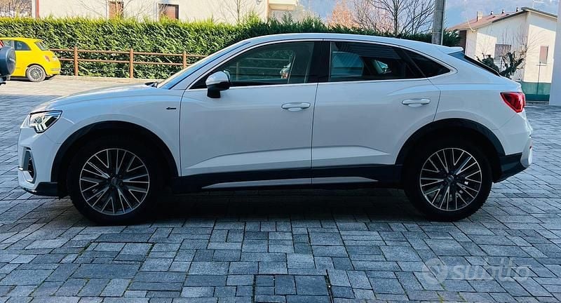 Usata Audi Q3 Sportback S-Line 150 CV (110 kW) 2020 Bianco SUV