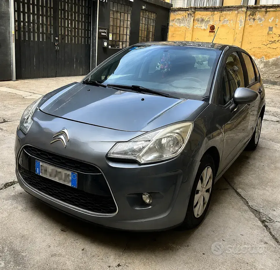 Usata Citroën C3 Attraction 68 CV (50 kW) 2011 Grigio Utilitaria