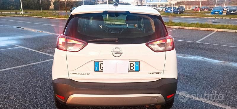 Usata Opel Crossland X Design Edition 110 CV (80 kW) 2020 Bianco SUV