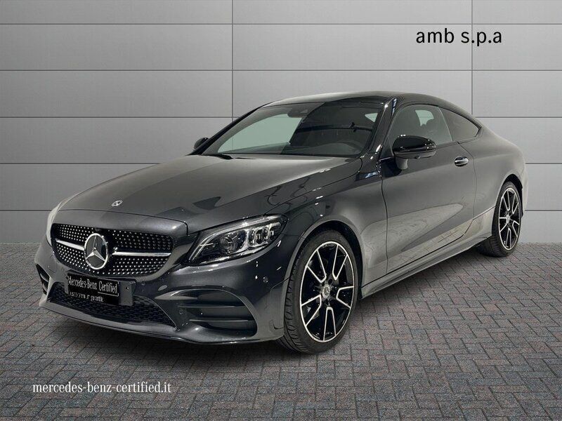 Grigio scuro Usata 2022 Mercedes 220 Premium Plus Coupé | 35.500 € (Super prezzo) - Immagine 1/4