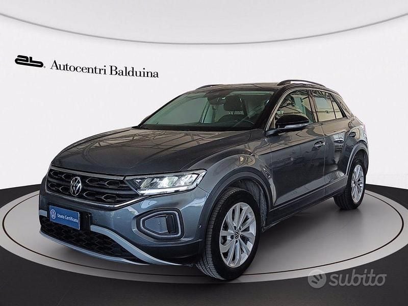 Grigio indyum/tetto nero Usata 2022 VW T-Roc Style SUV | 22.600 € (Buon prezzo) - Immagine 1/4