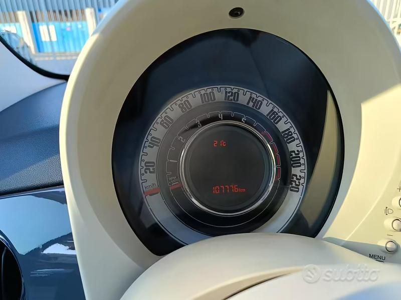 Usata Fiat 500 69 CV (50 kW) 2017 Grigio Berlina