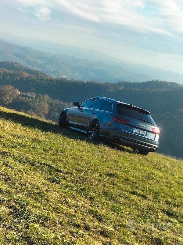 Usata Audi A6 S-Line 218 CV (160 kW) 2015 Grigio Station wagon