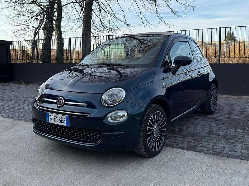 Usata Fiat 500C Lounge 69 CV (50 kW) 2018 Blu/azzurro Cabrio