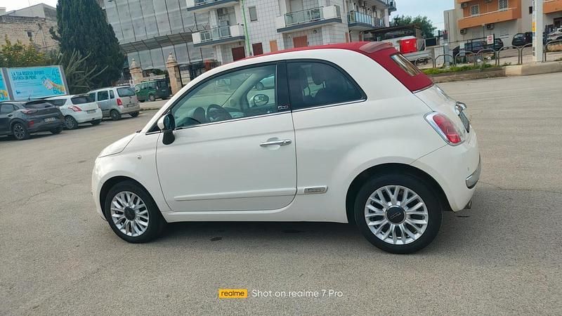 Usata Fiat 500C Pop Star 69 CV (50 kW) 2014 Bianco Cabrio