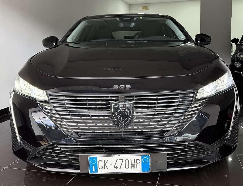 Usata Peugeot 308 GT 131 CV (96 kW) 2022 Nero Berlina