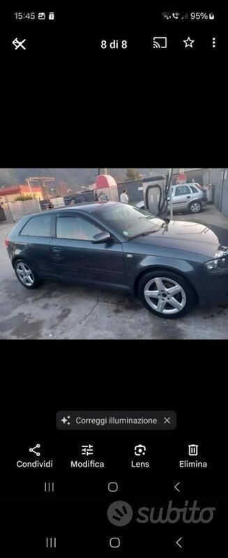 Grigio Usata 2004 Audi A3 Ambiente Tre volumi | 2000 € (Super prezzo) - Immagine 1/4