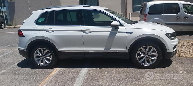 Usata VW Tiguan 150 CV (110 kW) 2020 Bianco SUV