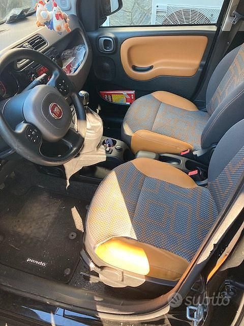 Usata Fiat Panda 2013 Nero Utilitaria