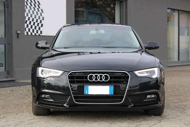Usata Audi A5 177 CV (130 kW) 2014 Nero Berlina