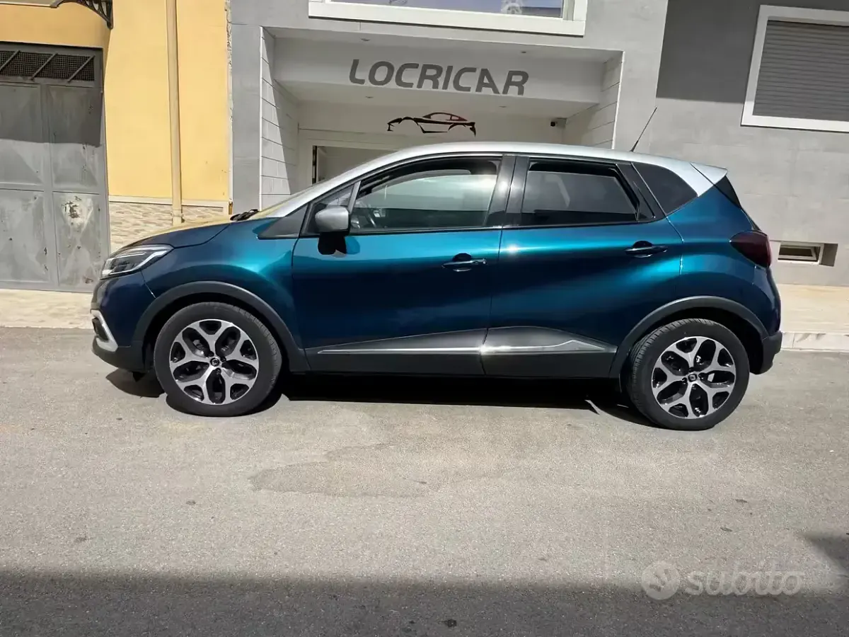 Usata Renault Captur 90 CV (66 kW) 2018 Verde SUV