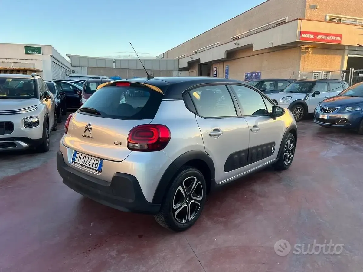 Usata Citroën C3 PureTech 82 CV (60 kW) 2017 Grigio Berlina