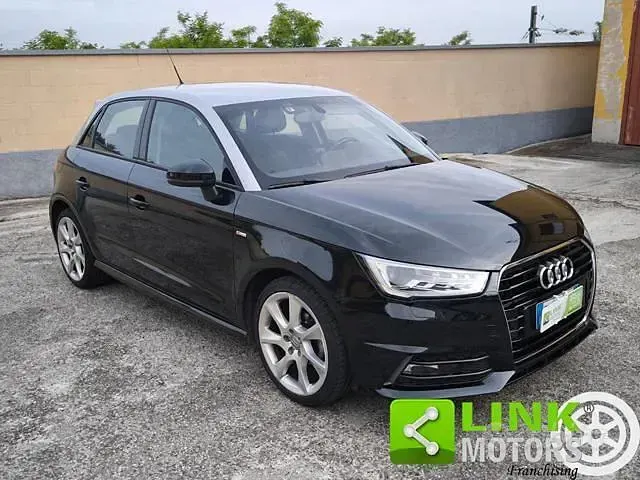 Usata Audi A1 S-Line 90 CV (66 kW) 2017 Nero Utilitaria