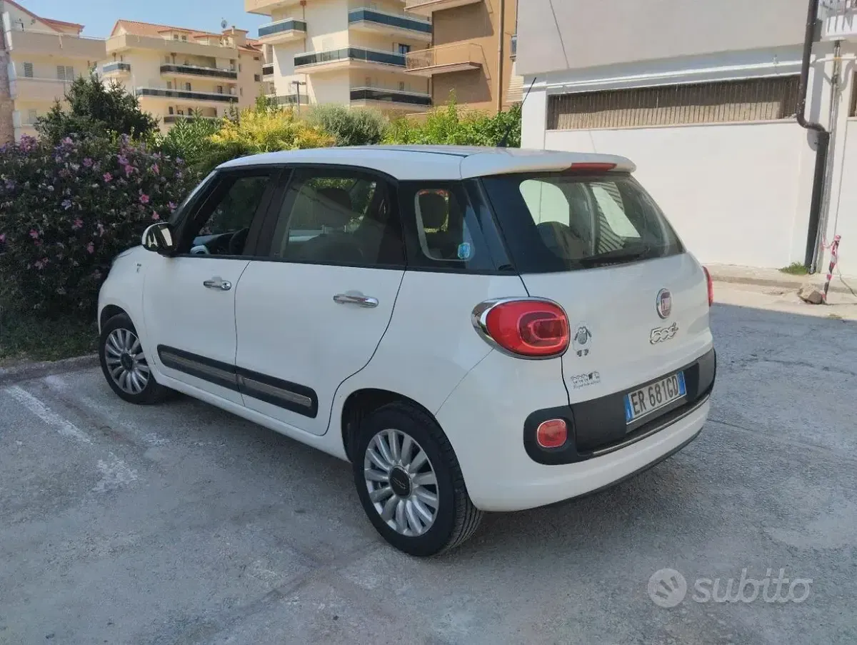Usata Fiat 500L 85 CV (62 kW) 2014 Bianco Monovolume