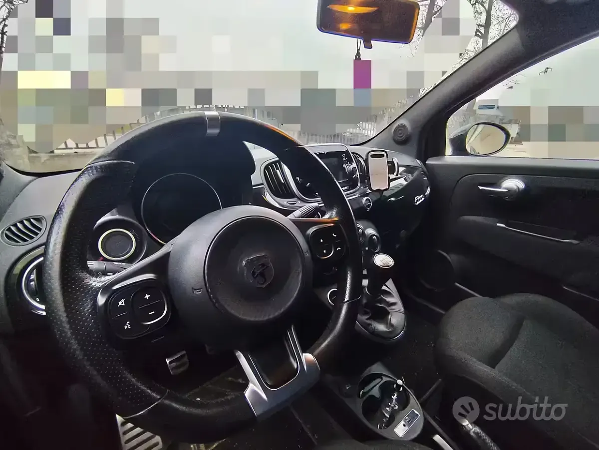 Usata Abarth 595 140 CV (102 kW) 2016 Nero Utilitaria
