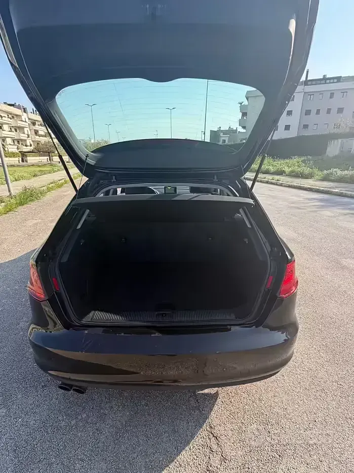Usata Audi A3 Attraction 150 CV (110 kW) 2016 Nero Berlina