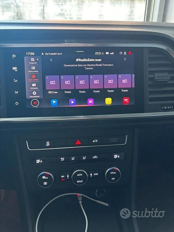 Usata Seat Ateca 150 CV (110 kW) 2020 Bianco SUV