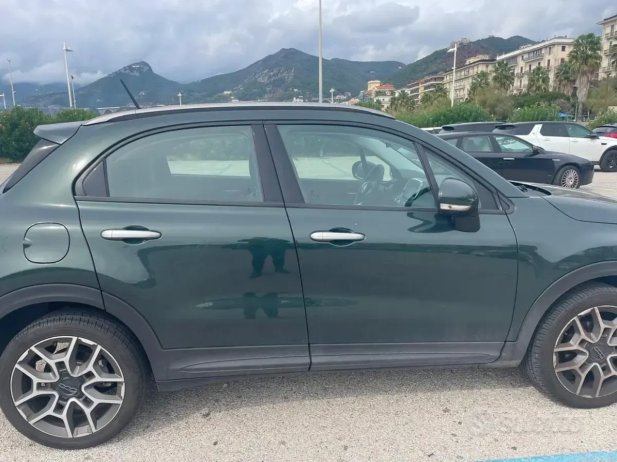 Usata Fiat 500X 130 CV (95 kW) 2021 Verde SUV