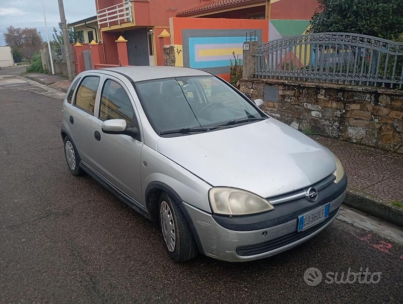 Usata Opel Corsa 2003 Grigio Berlina