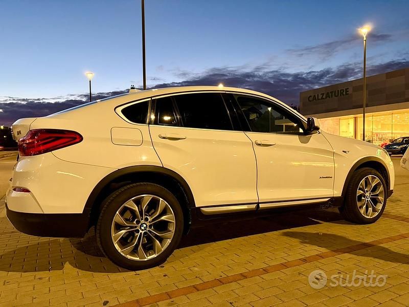 Usata BMW X4 xLine 190 CV (139 kW) 2017 Bianco SUV