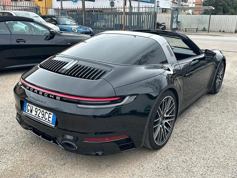 Usata Porsche 911 Targa 4S Sport 450 CV (330 kW) 2024 Nero Cabrio