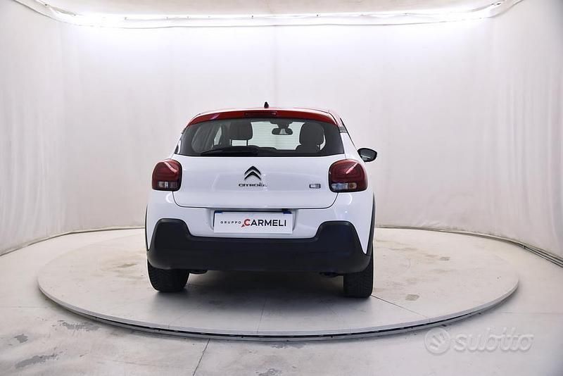 Usata Citroën C3 PureTech 83 CV (61 kW) 2018 Bianco Utilitaria