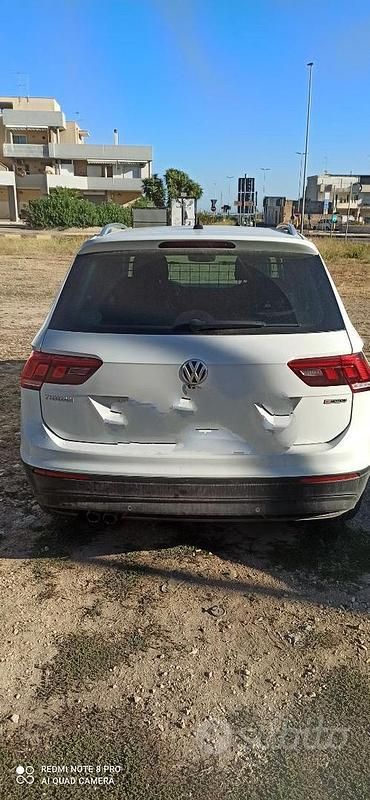 Usata VW Tiguan Business 150 CV (110 kW) 2018 Bianco SUV