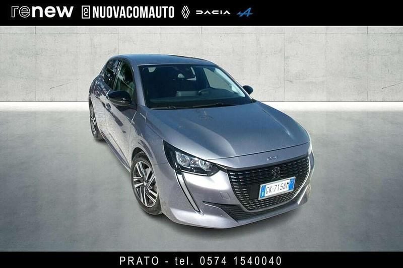 Usata Peugeot 208 Allure 102 CV (75 kW) 2022 Grigio Utilitaria