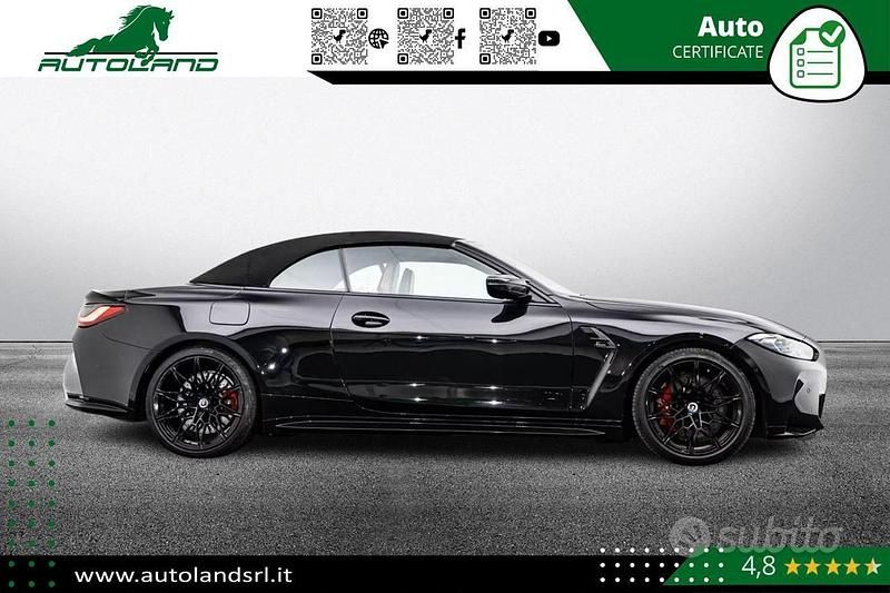 Usata BMW M4 Cabriolet Competition Edition 510 CV (375 kW) 2022 Nero Cabrio