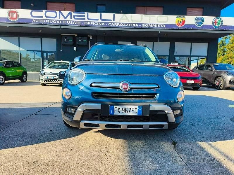 Usata Fiat 500X Cross 120 CV (88 kW) 2019 Blu/azzurro SUV