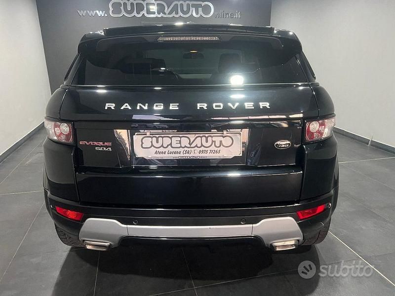 Usata Land Rover Range Rover evoque Dynamic 190 CV (139 kW) 2012 Nero SUV