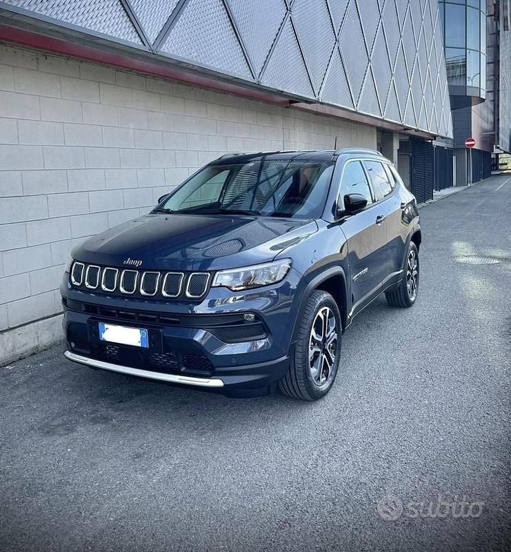 Usata Jeep Compass Limited 130 CV (95 kW) 2022 Blu SUV